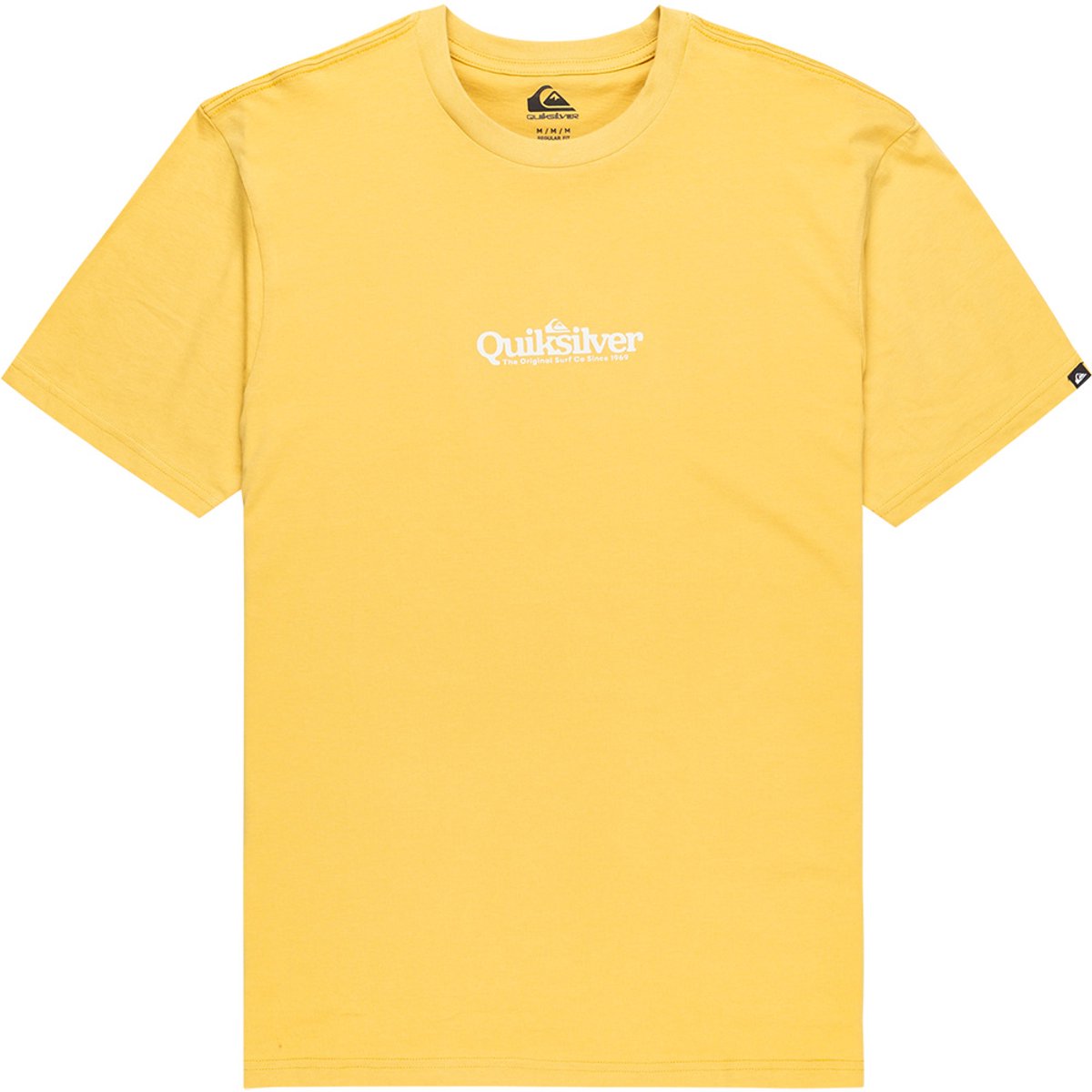 Quiksilver Fineline T-shirt Met Korte Mouwen S Man Rattan
