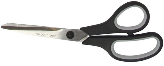 Quantore Schaar Quantore 210mm soft grip zwart | 12 stuks | bol