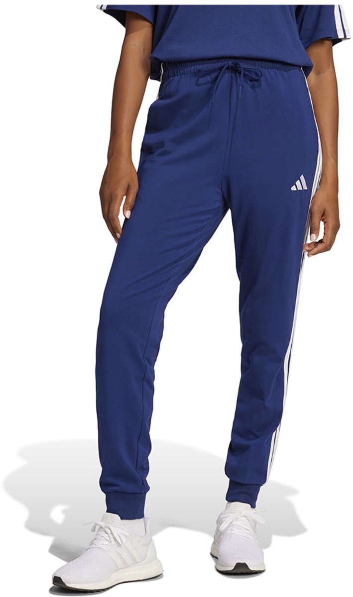 Adidas Essentials 3 Stripes Joggers Regular Vrouw Blauw