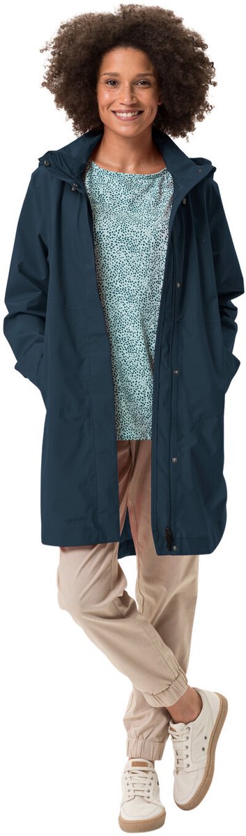 Vaude Mineo 2.5L Dames Parka Dark Sea 40 Multicolor