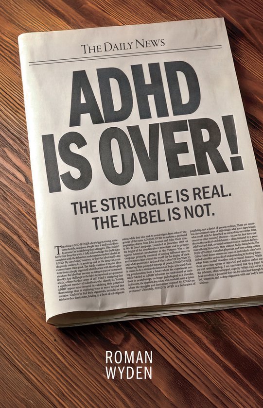 ADHD IS OVER! - cover