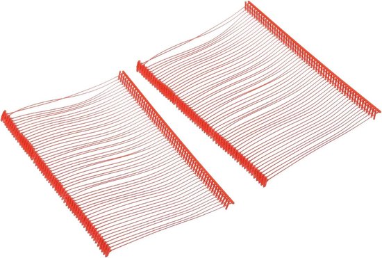 Bepco Stoeprand helling hoekelementset (2 stuks) – schuin voor zijdelingse overrijding 4 bevestigingen, met ingelegde sluitringen voor bevestiging (25 x 25 x 10 cm