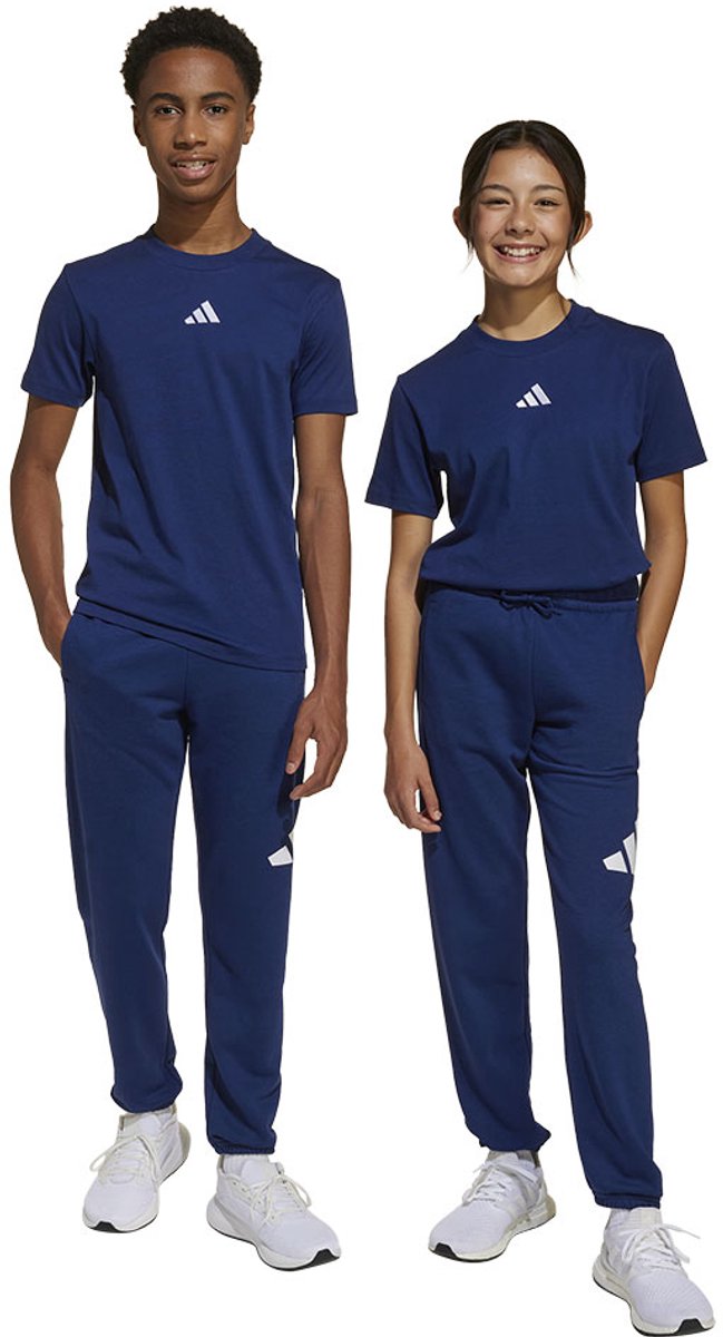 Adidas Essentials Big Logo Joggers 7-8 Years Kinderen Blauw
