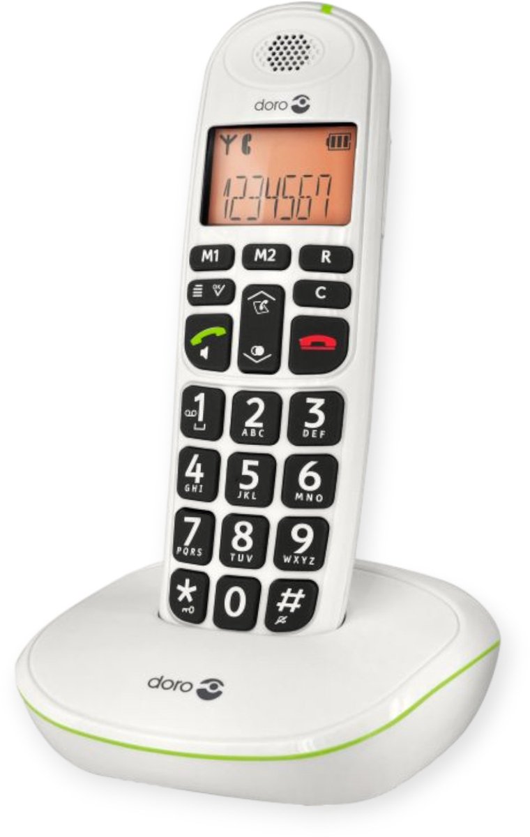 Doro PhoneEasy 100W - Single DECT telefoon - Wit