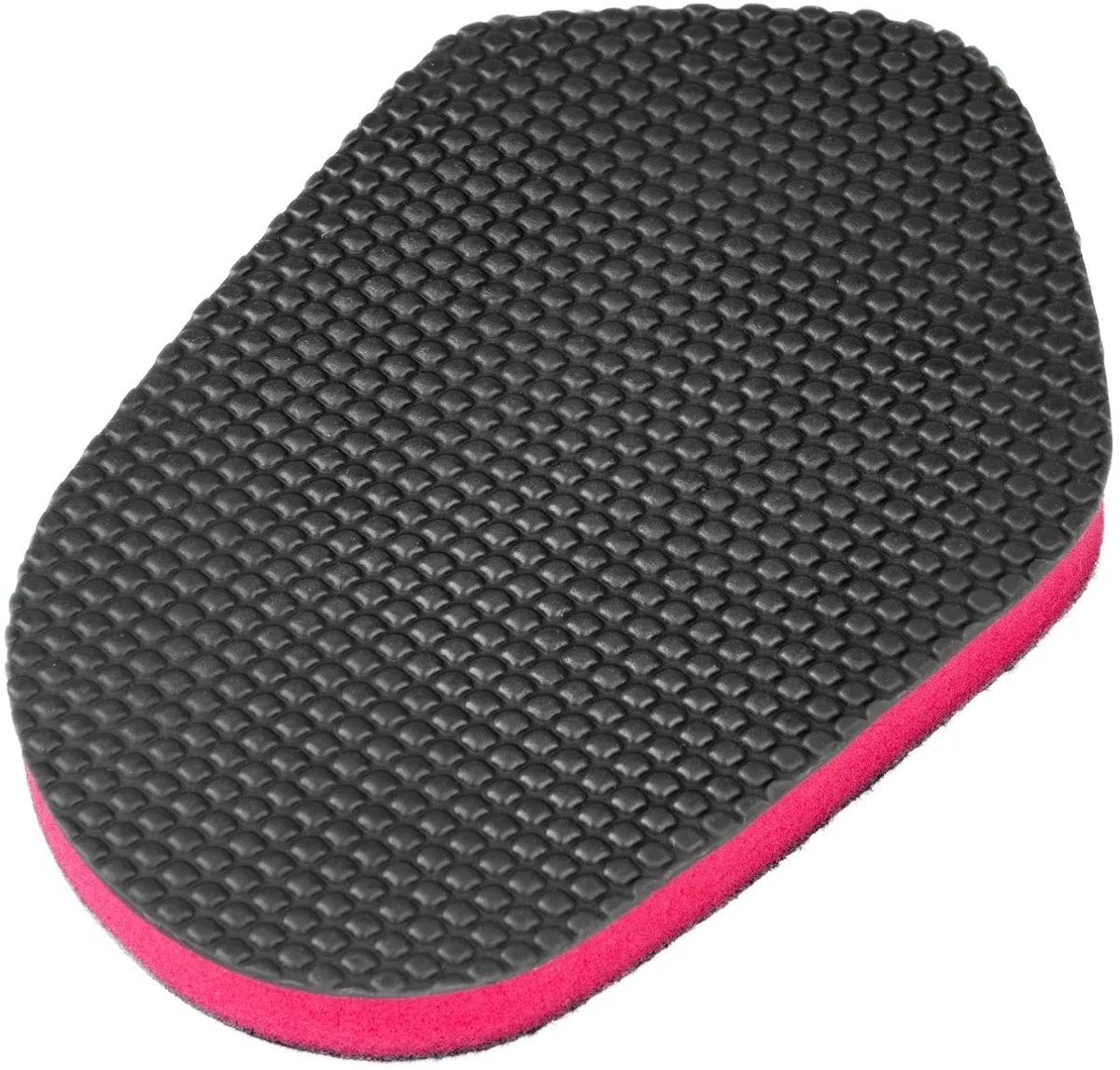 CARBON COLLECTIVE - Vervangende Clay Pad Voor Clay Block Systeem - MEDIUM - ZWART MET RODE MIDDEN ZOOL
