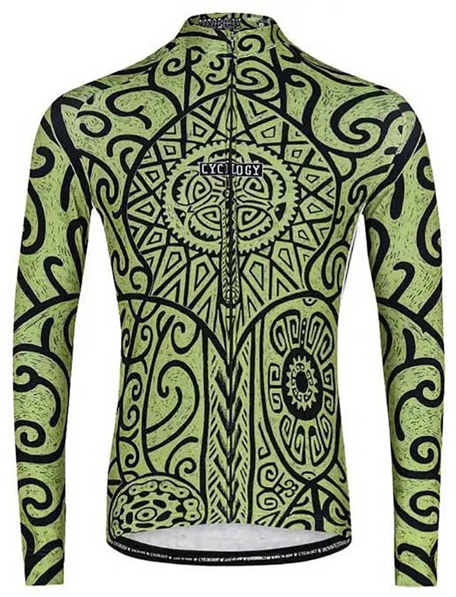 Cycology Zanzibar Trui Met Lange Mouwen Groen L Man