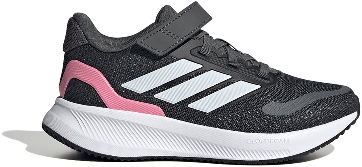Adidas Runfalcon 5 El Hardloopschoenen 1/2 Jongens Meisjes Grijs