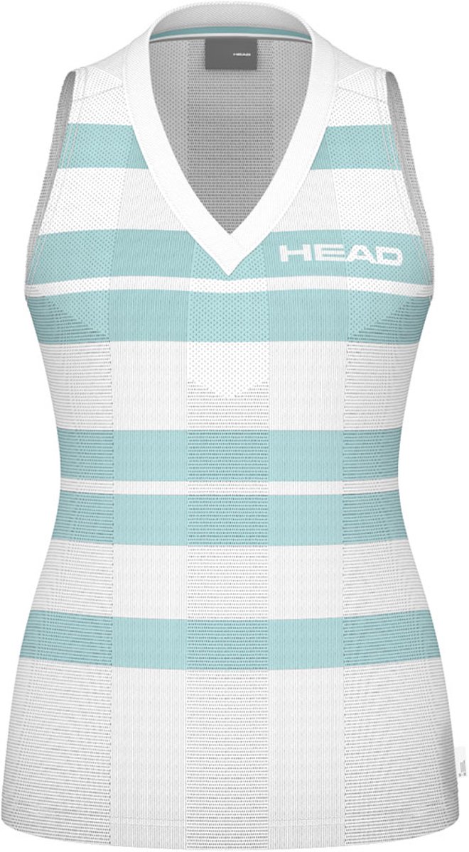 Head Racket Performance Mouwloos T-shirt Wit S Vrouw