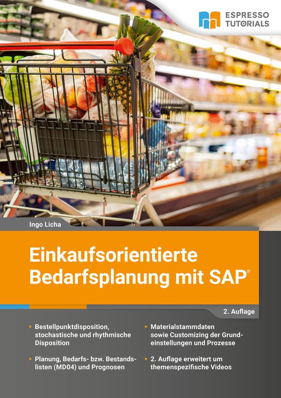 Einkaufsorientierte Bedarfsplanung mit SAP - 2. Auflage - cover