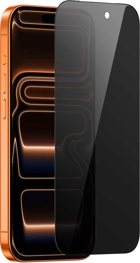 Protection d'écran pour iPhone 17 Pro Max Protection d'écran Confidentialité - Protection d'écran privée - Protection d'écran de confidentialité pour iPhone 17 Pro Max - Glas trempé - Verre de protection - Couverture complète - 2 pièces