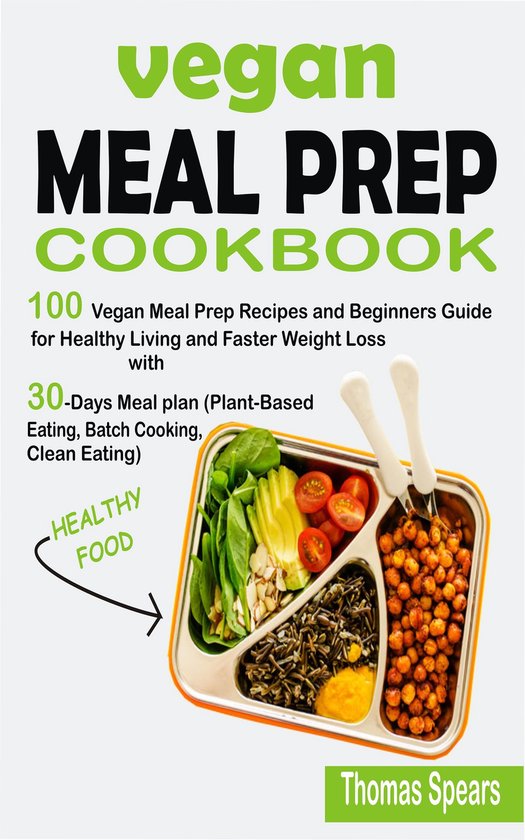 Vegan Meal Prep Cookbook - cover