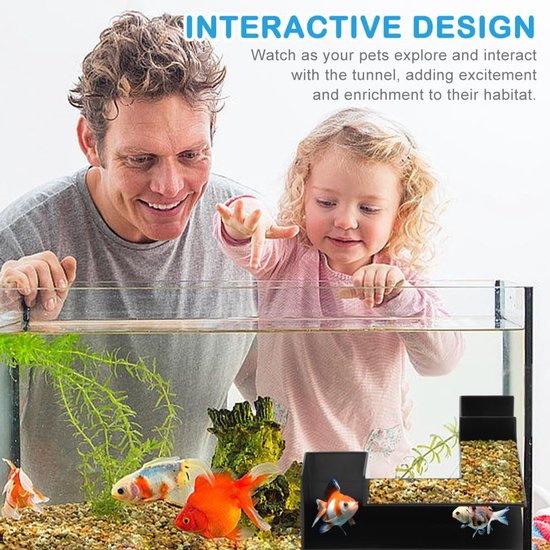 Aquarium Ondergrondse Tunnel - Garnalen Tank Kijkhoek Grot | Visgrot Hoektunnel, Hoek Aquarium Grottunnel Decoraties, Fish Tank Ondergrondse Tunnel Voor Betta, Garnalen, Schildpad