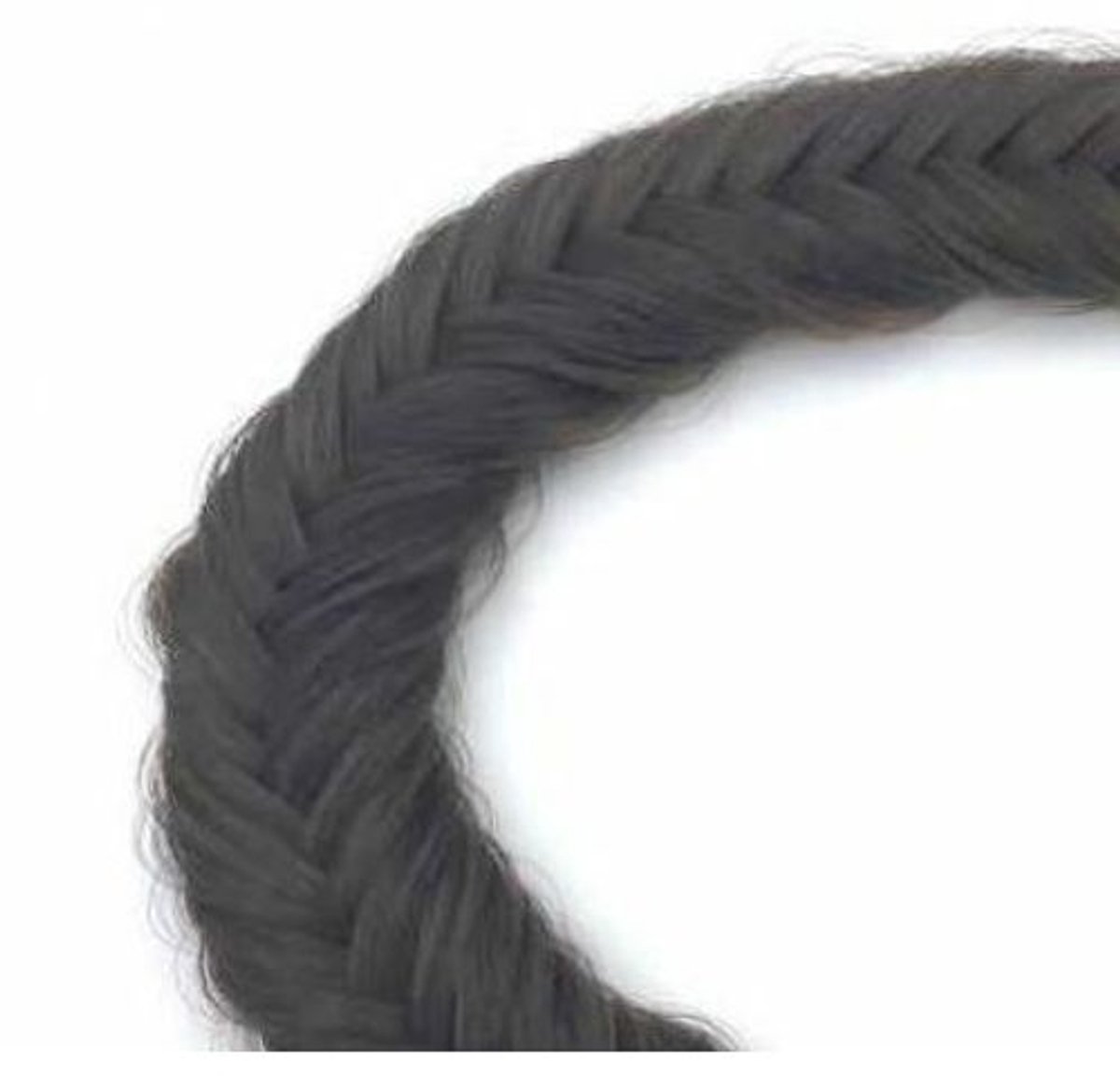 HairOlicious Fishtail Braid Dark Caramel