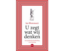 Omslag van U zegt wat wij denken