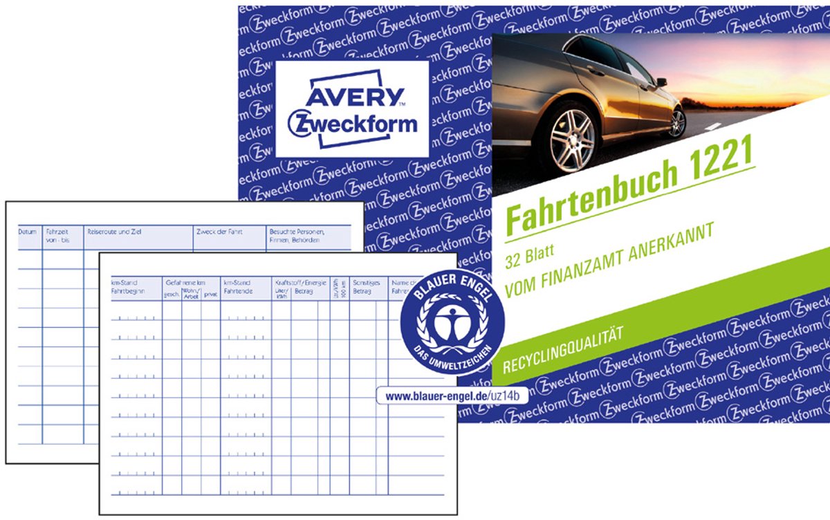 Rittenboek, formaat A6 liggend