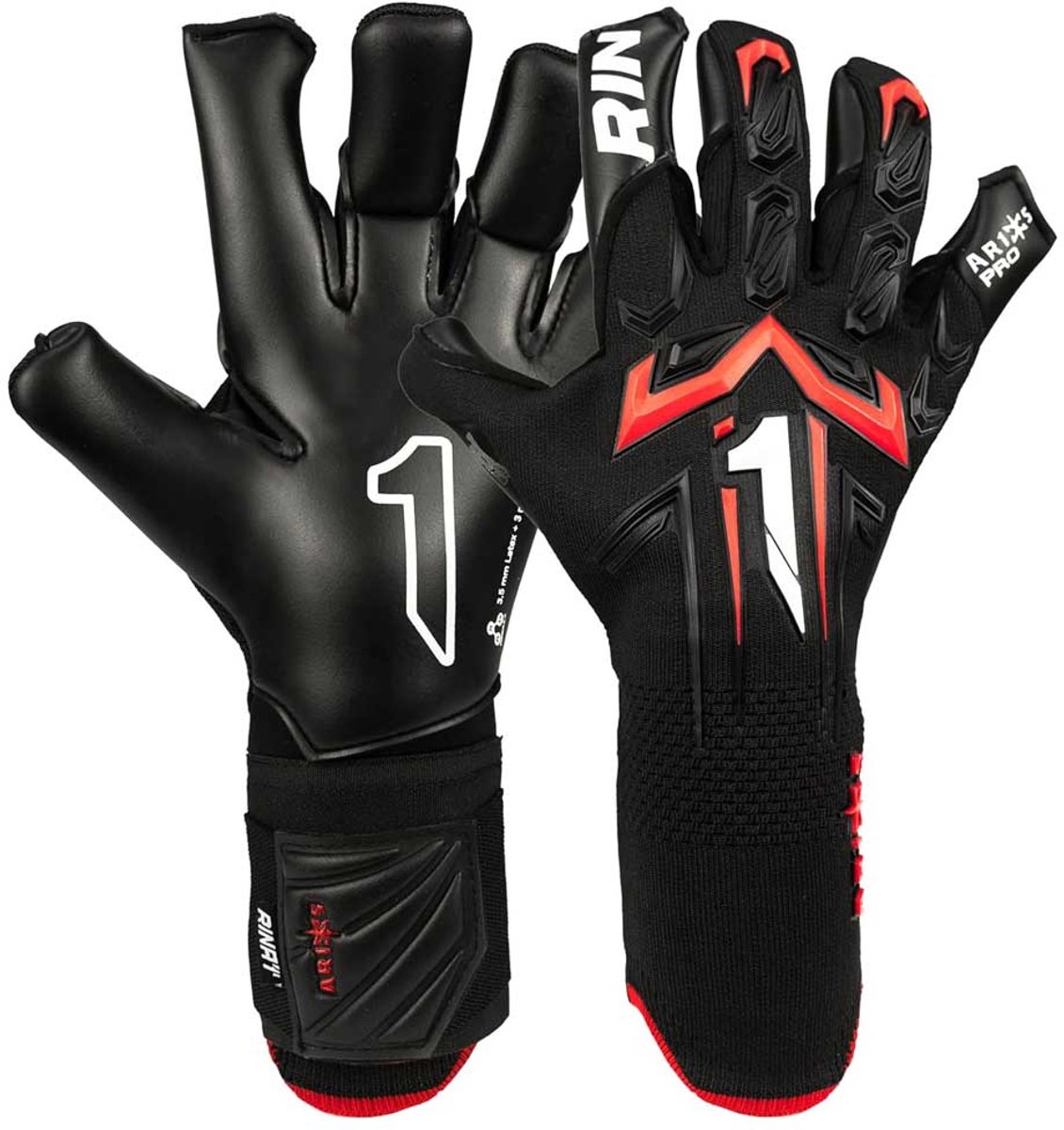 Rinat Aries X Pro Keepershandschoenen Zwart 8
