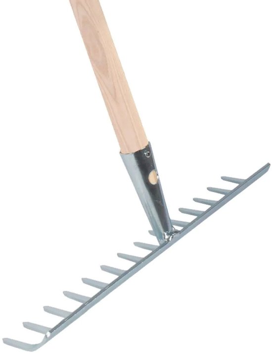 Talen Tools - Tuinhark - 14 tanden - Verzinkt - 35 cm - Zonder steel van Talen Tools — afbeelding 2