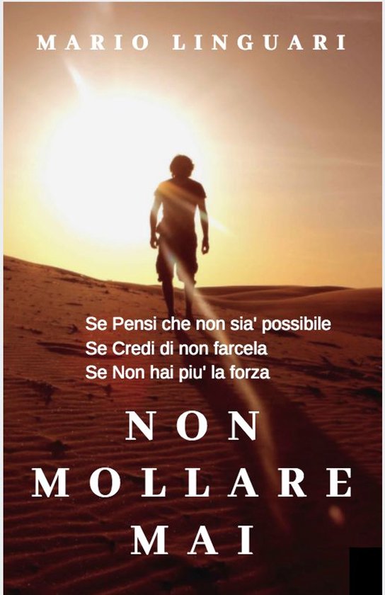 Non mollare mai - cover