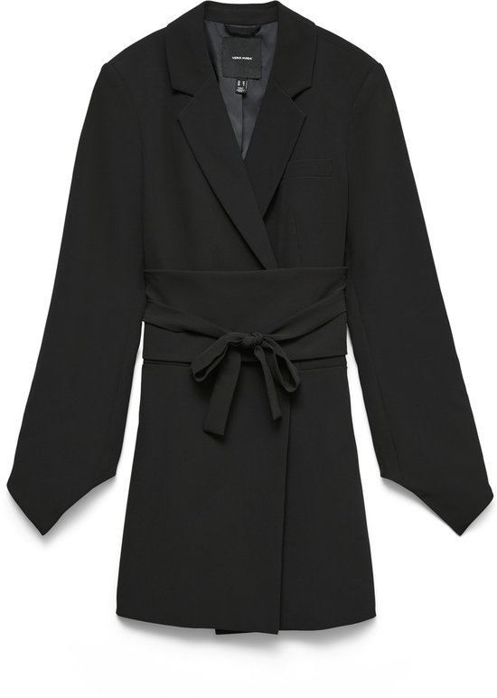 VERO MODA - VMBECCA LS SHORT BELT BLAZER DRESS - Dames - Mini jurken