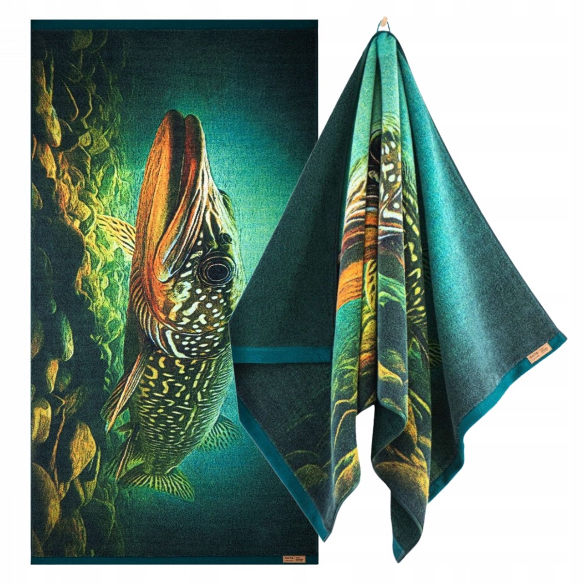Zwoltex Szczupak Badhanddoek 70x140cm - Dik 100% Katoen 600g/m²