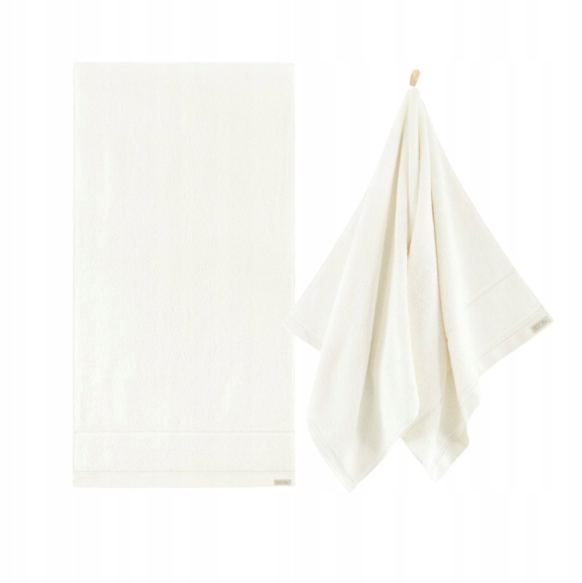Zwoltex Queen Badhanddoek 50x100cm Wit 650g - 100% Biologisch Katoen