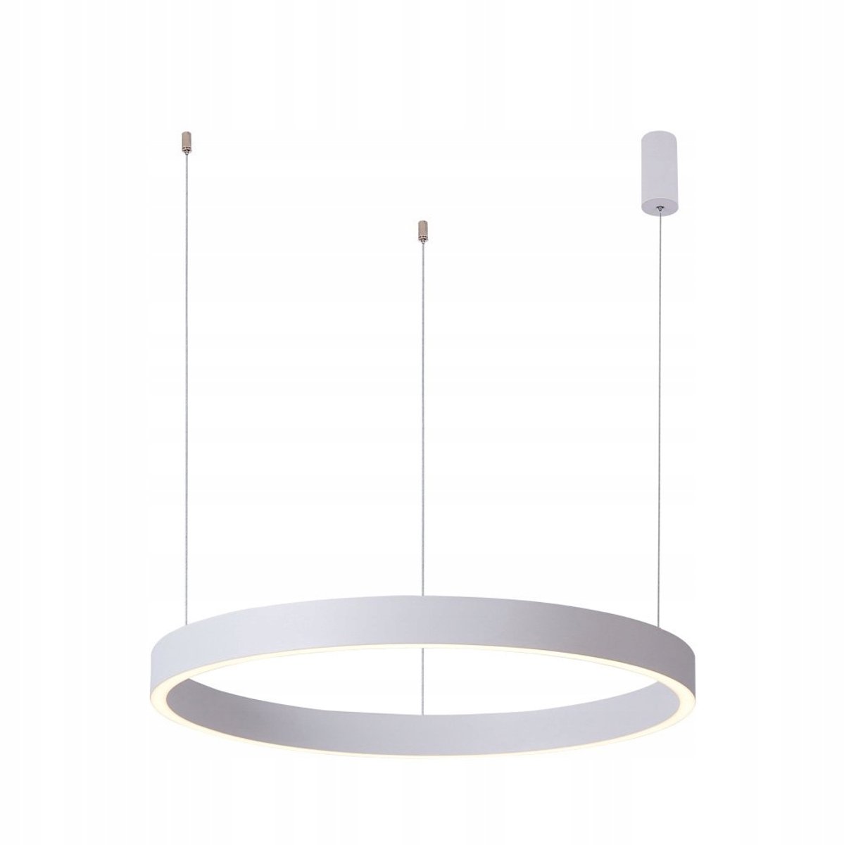 BRASCO DOWN LED Hanglamp 40W Wit Dimbaar 60cm
