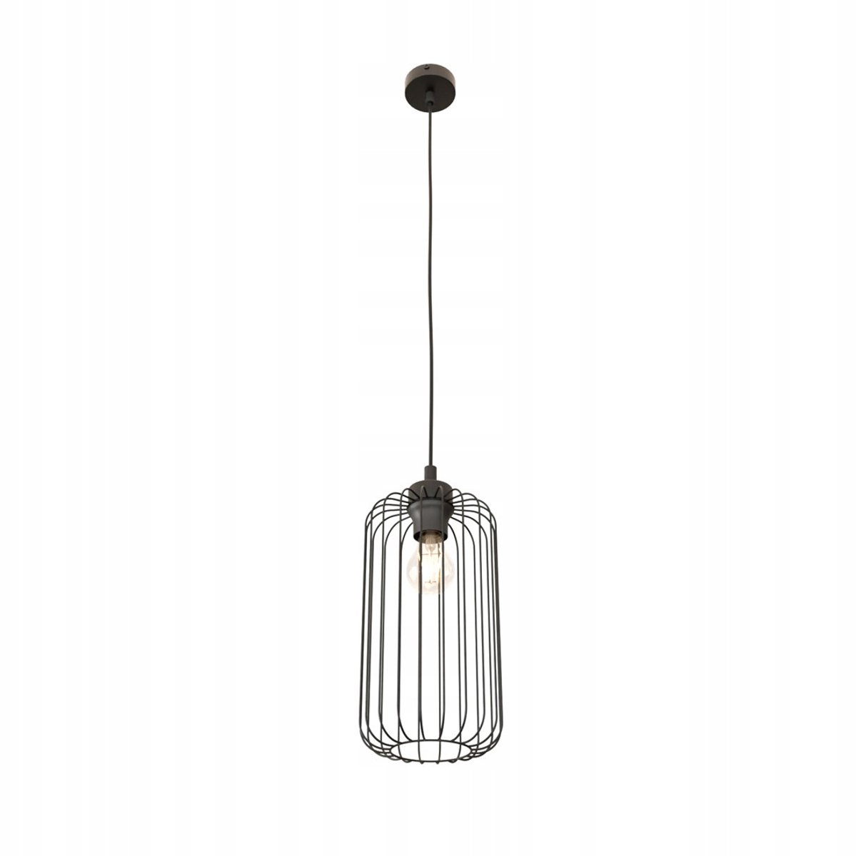 Emibig VANDER 1 BL Zwarte Hanglamp Staal E27 15W