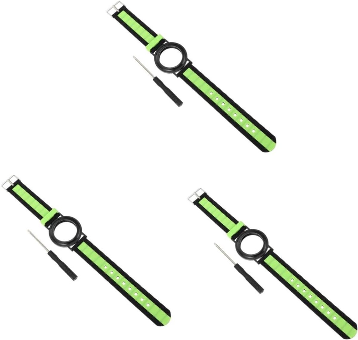 Allecto Plus - Polsriemen voor kinderhorloges - Set van 3 - Dames horloges - Tracking horloge - Horlogekast - Horloge deksel - Horloge beschermhoes - Kinderlabel