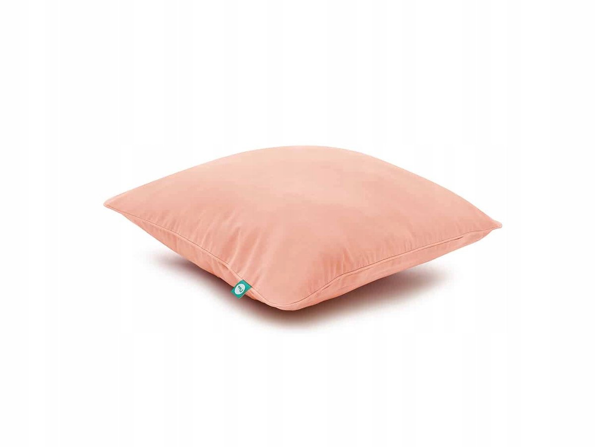 Basic Kussensloop Perzik 70x80 cm - Zachte Katoen met Rits