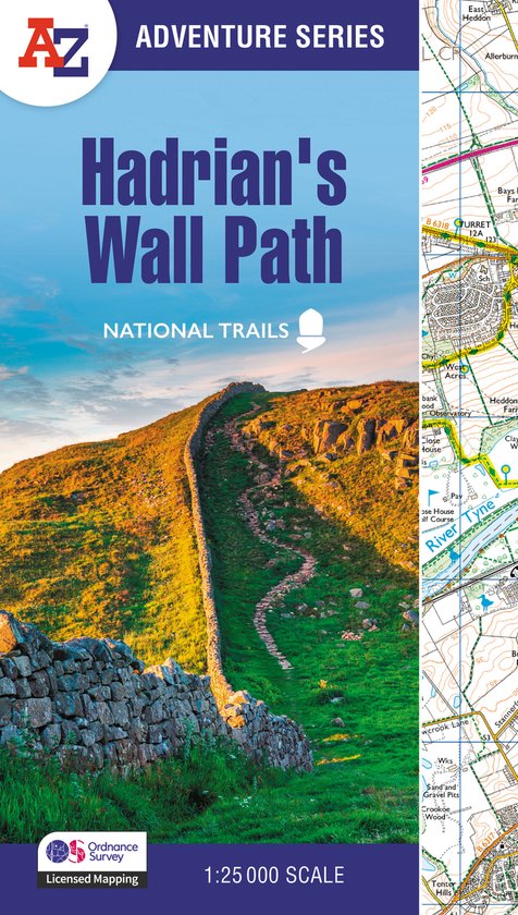 A -Z Adventure Series- Hadrian's Wall Path - cover
