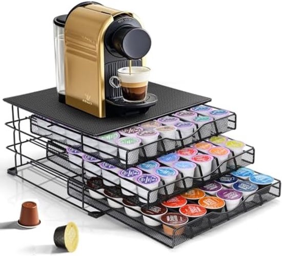 AIEVE Silicone Mat for Coffee Machine, Fully Automatic Coffee Grinder, Compatible with De Longhi Magnifica and Philips LatteGo etc., Non-Slip 48 x 30