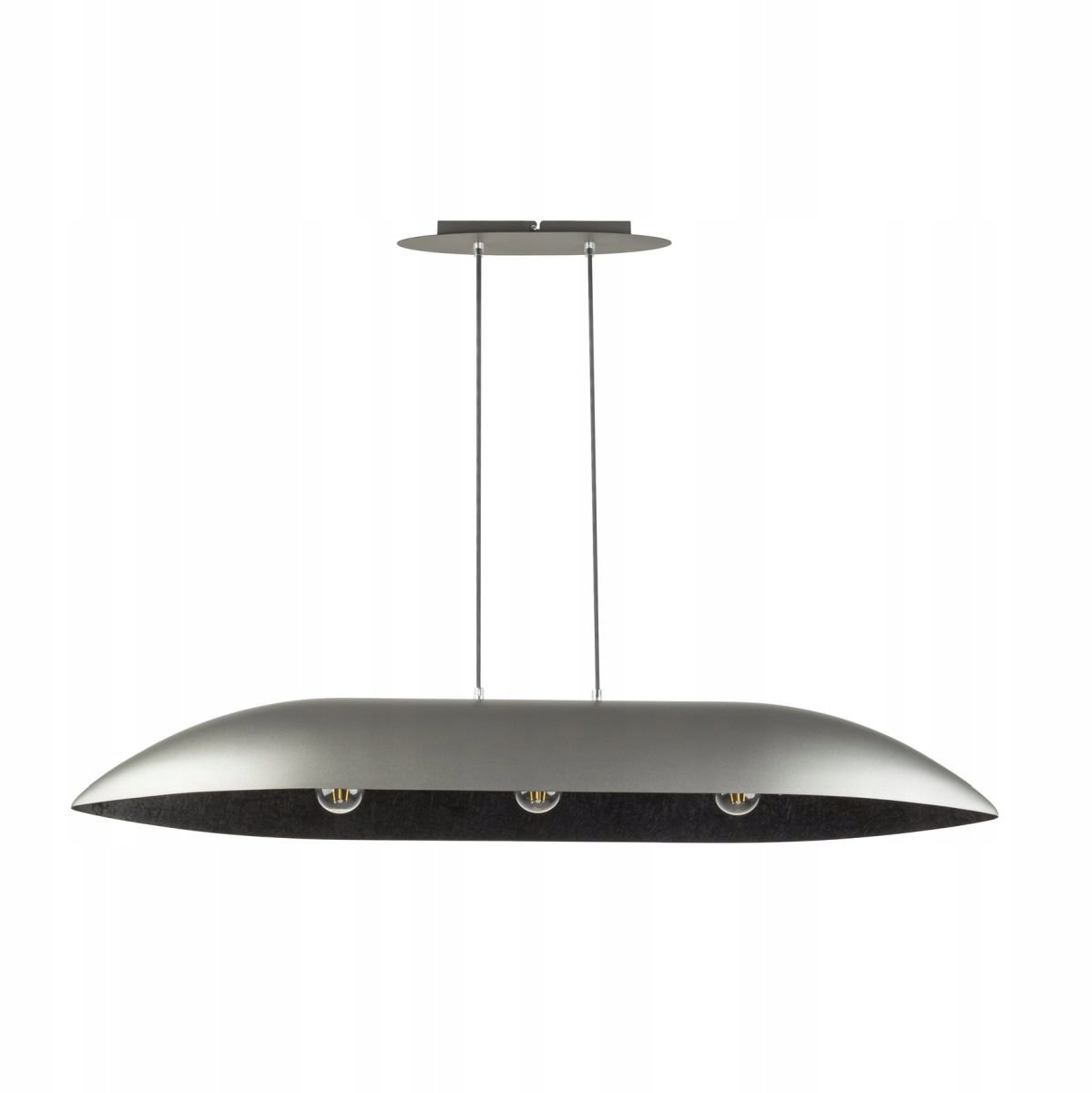 Sigma GONDOLA L 40642 Hanglamp - Stijlvol Zilver/Zwart
