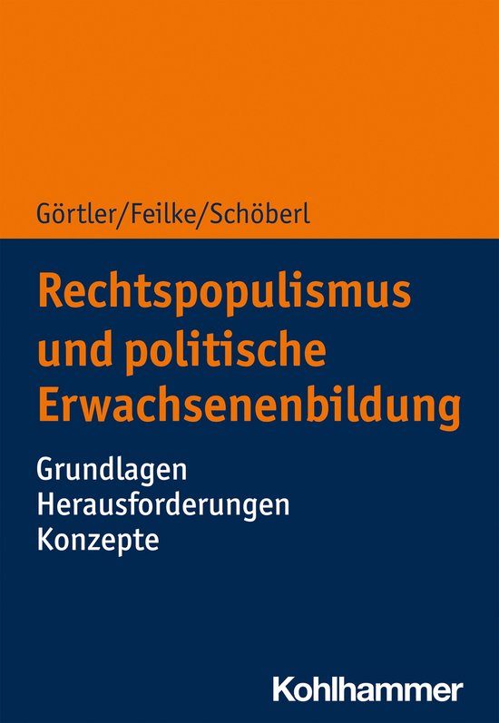 Rechtspopulismus und politische Erwachsenenbildung - cover