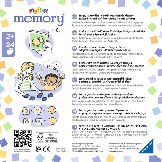 First Memory Game Ravensburger My First memory - Kaartspel | Games | bol