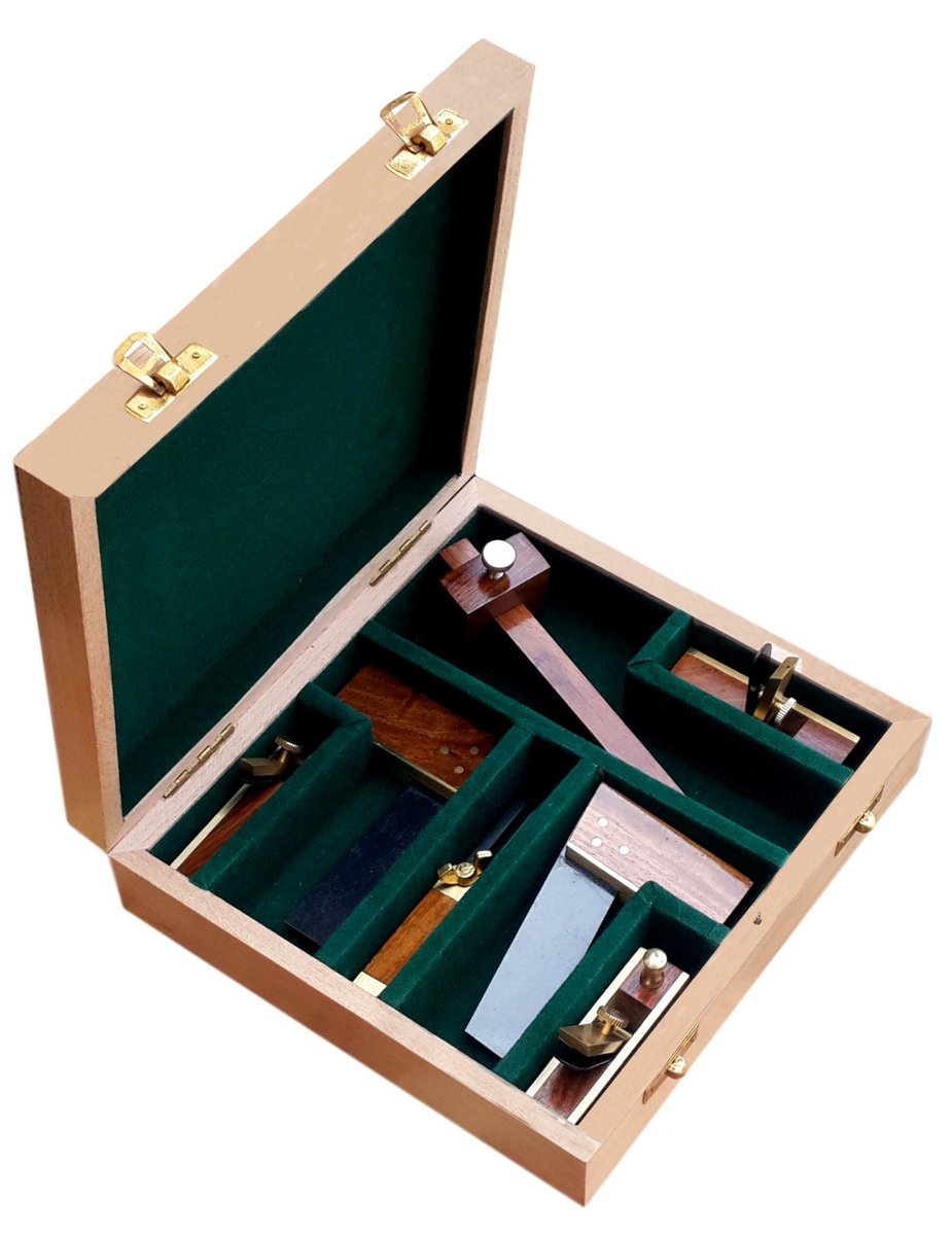 Gereedschapsset voor modelbouw en houtbewerking - Optimaal afgestemde selectie - Perfect voor gepassioneerde ambachtslieden - 7-delig - C341294