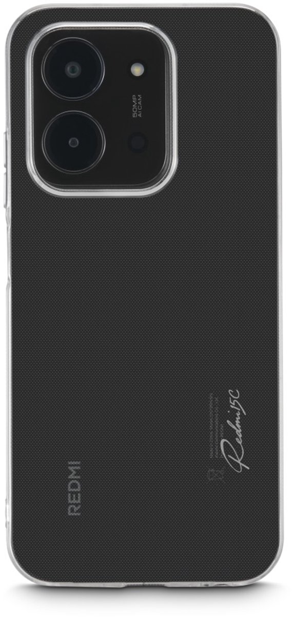 Hama hoesje geschikt voor Redmi 15C - Always Clear - Transparant