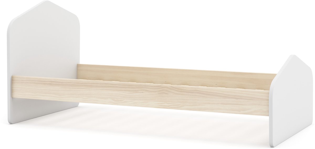 Marckeric - Bed Estefania - Wit - 195x100x90cm
