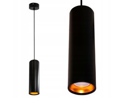 Lati Sanico Goldlux Hanglamp GU10 Zwart Goud 8W