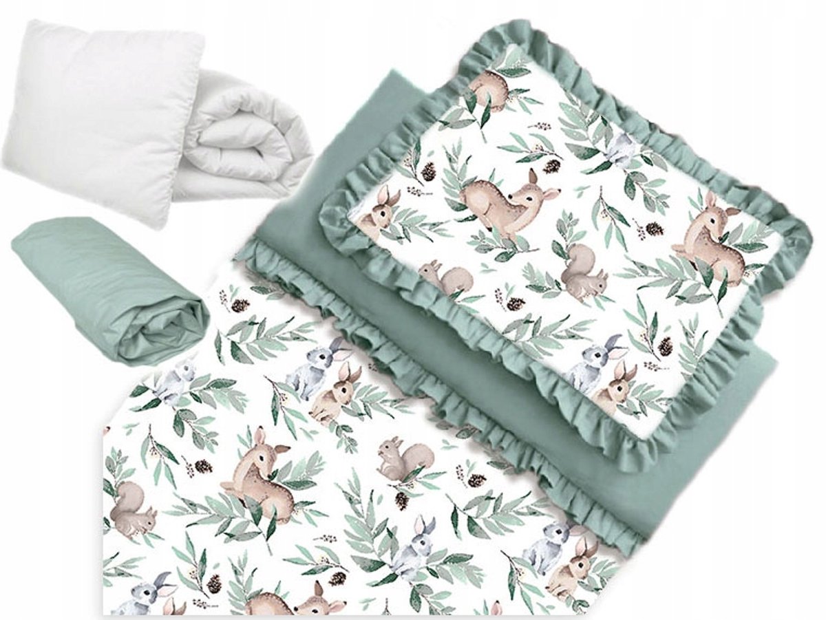 Liliowomi Beddengoed Set 5 Delig voor Chicco Next2Me Bedje