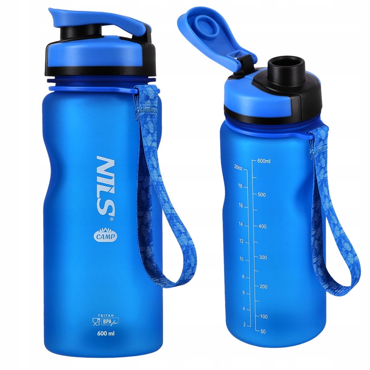 Tritan Bidon 600ml Blauw - School & Sport