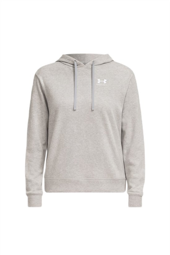 Under Armour Dames Ua Rival Terry Hoodie Grijs Rival Collection L
