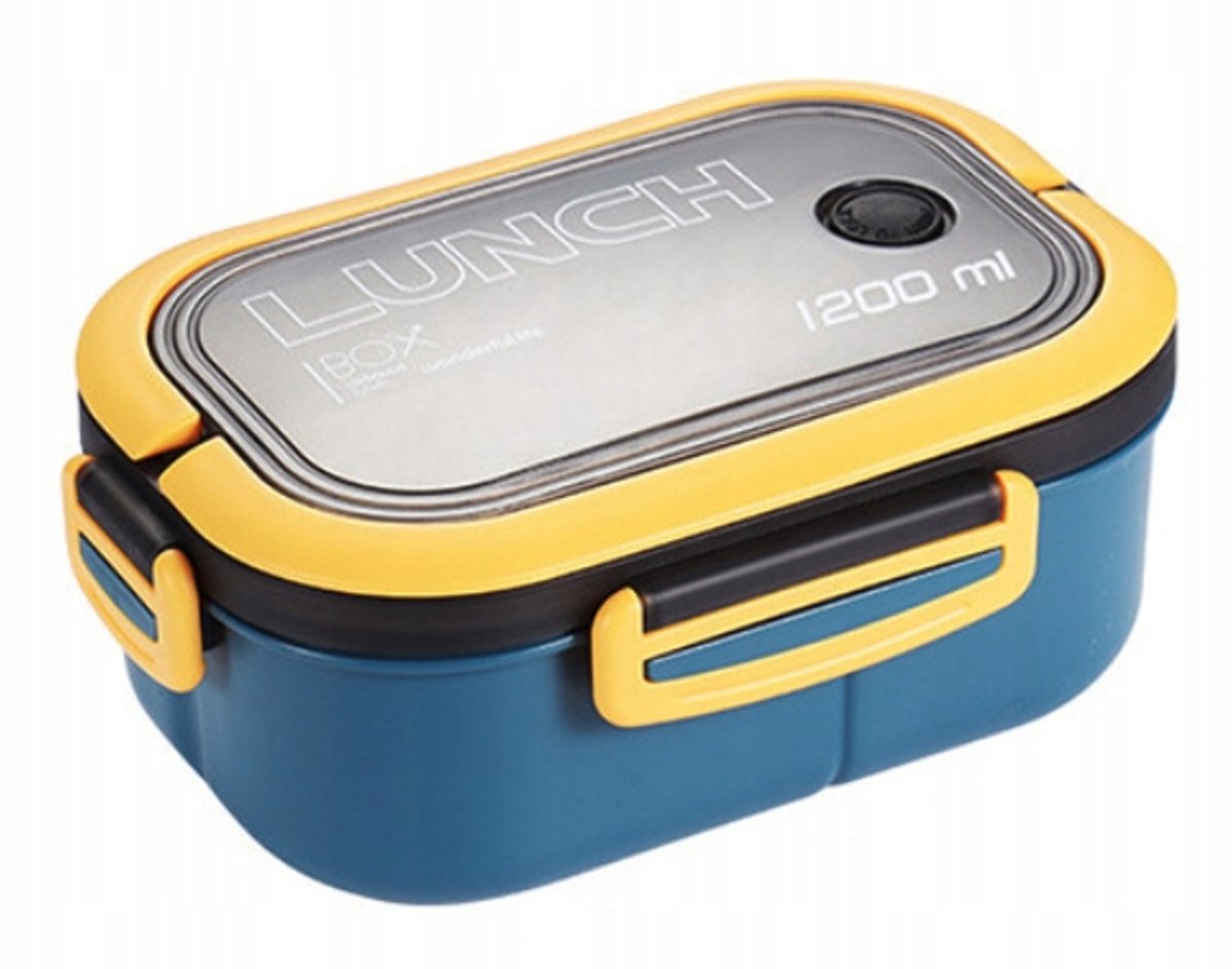 Luchbox 1200ml - Lunchbox voor Werk & School, Magnetronbestendig