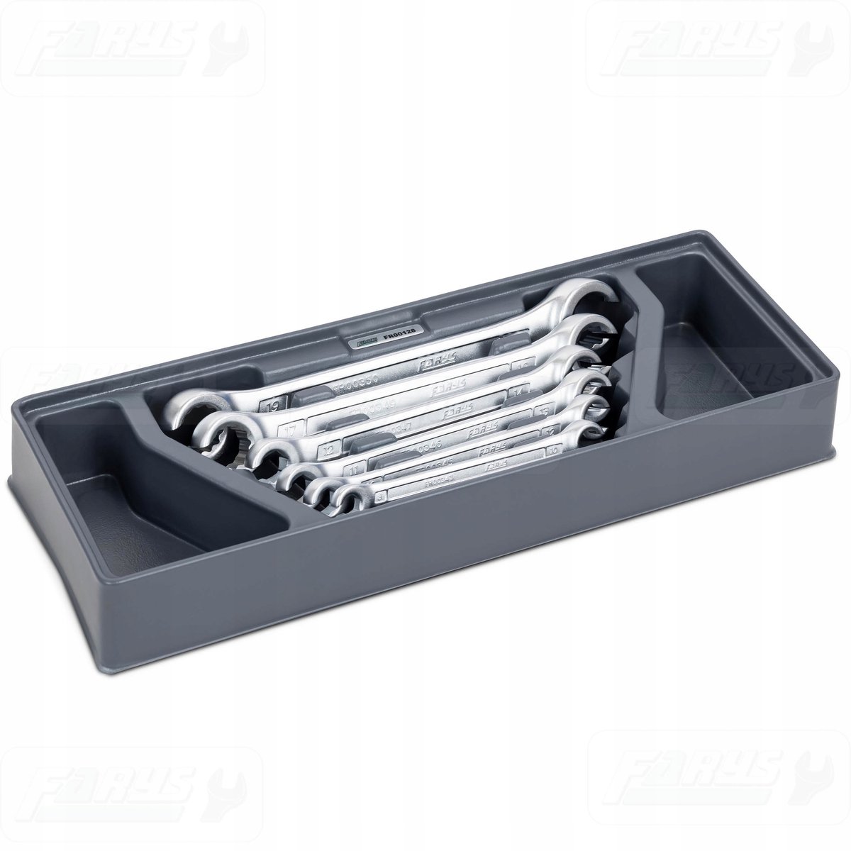 Farys Halfopen ringsleutelset 6-delig - Premium werkbladuitrusting