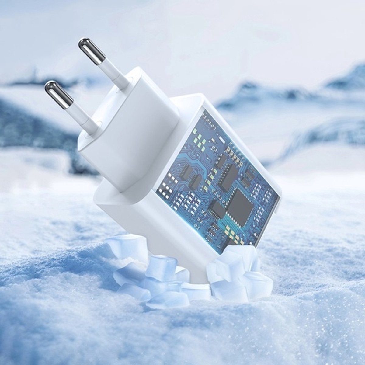 OneOne 25W snellader met 2 poorten + 1,0m sterke USB C kabel. PD lader. Oplader adapter past op TomTom GO Expert Plus, GO Superior, GO Exclusive, GO Expert 7 Plus, GO Navigator, GO Superior, Go Classic, Go Camper Max / PP, Go Professional 2e Gen. – foto 3