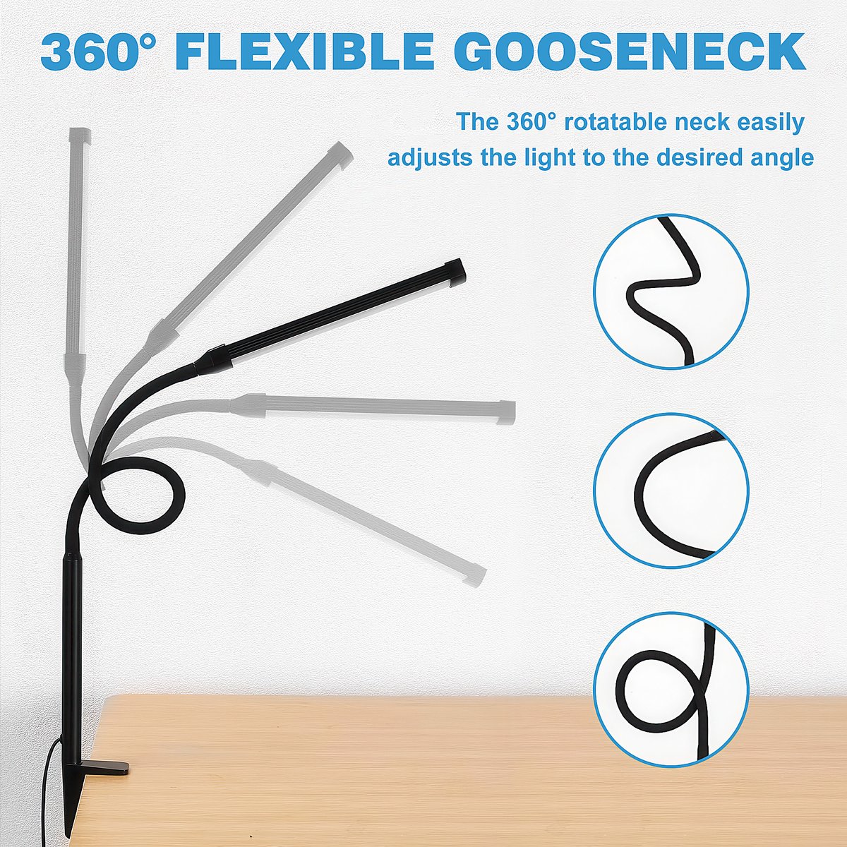 YONO - Flexibele LED Bureaulamp thumbnail 2