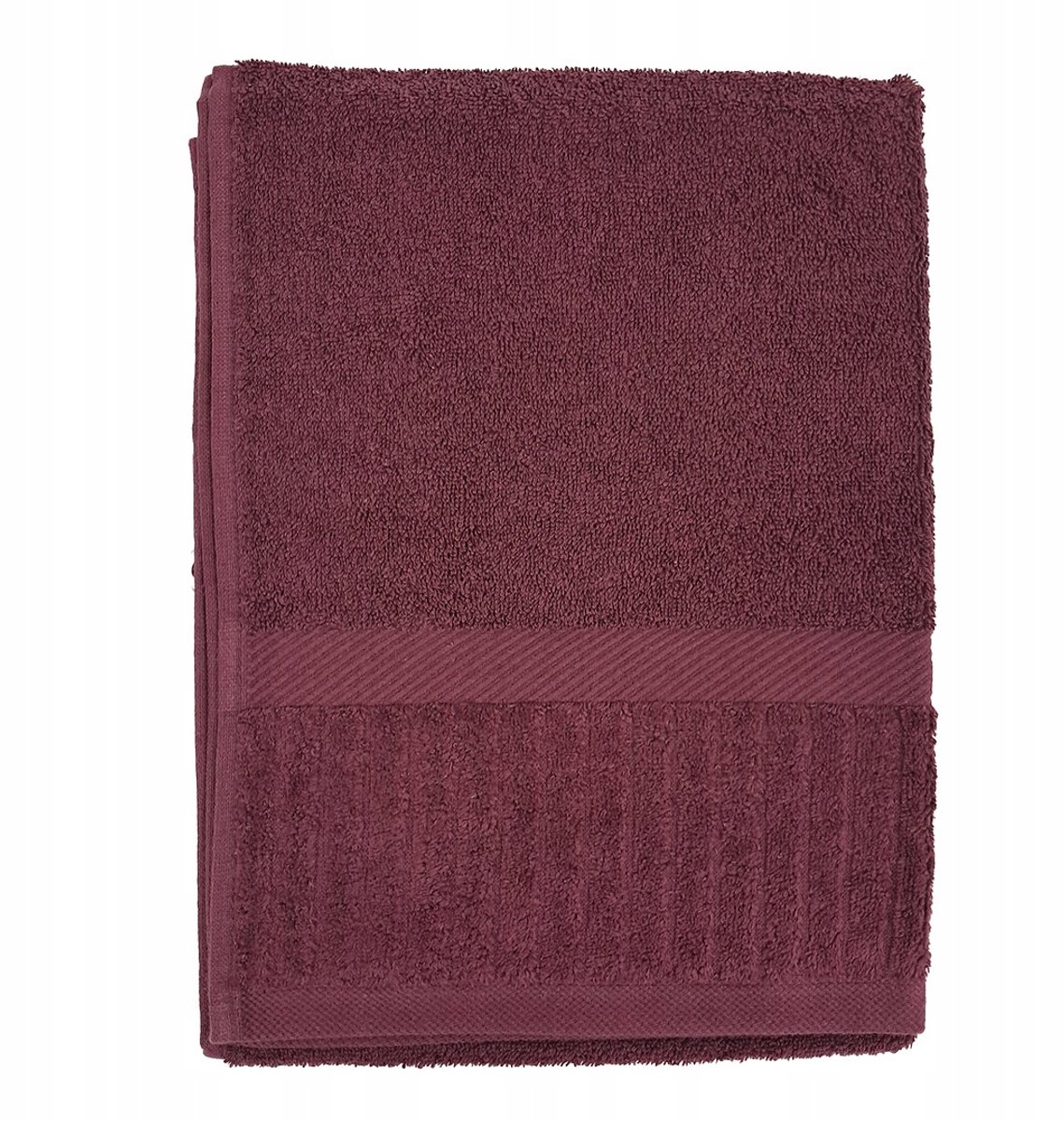 PASSO Katoenen Handdoek 70x140 cm Bordo 500 g/m²