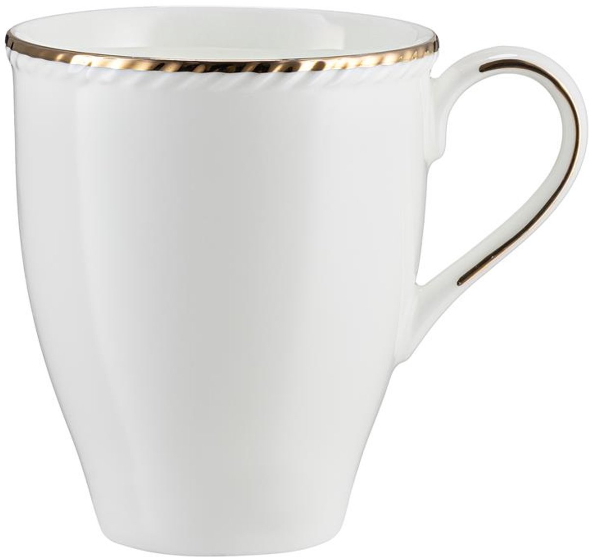 Villa Italia Camilla Porseleinen Mok 450ml - Goudrand