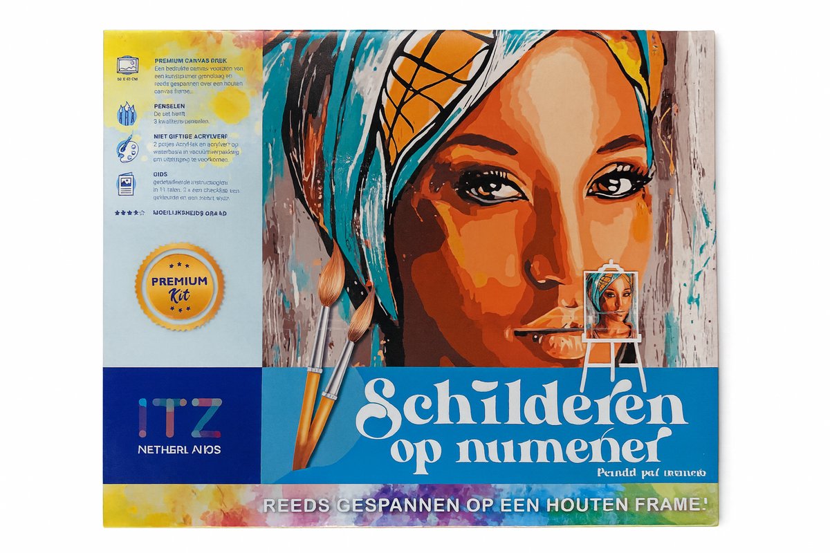 Protsvetnoy Paint by Numbers | Oriental Beauty - MG2108E