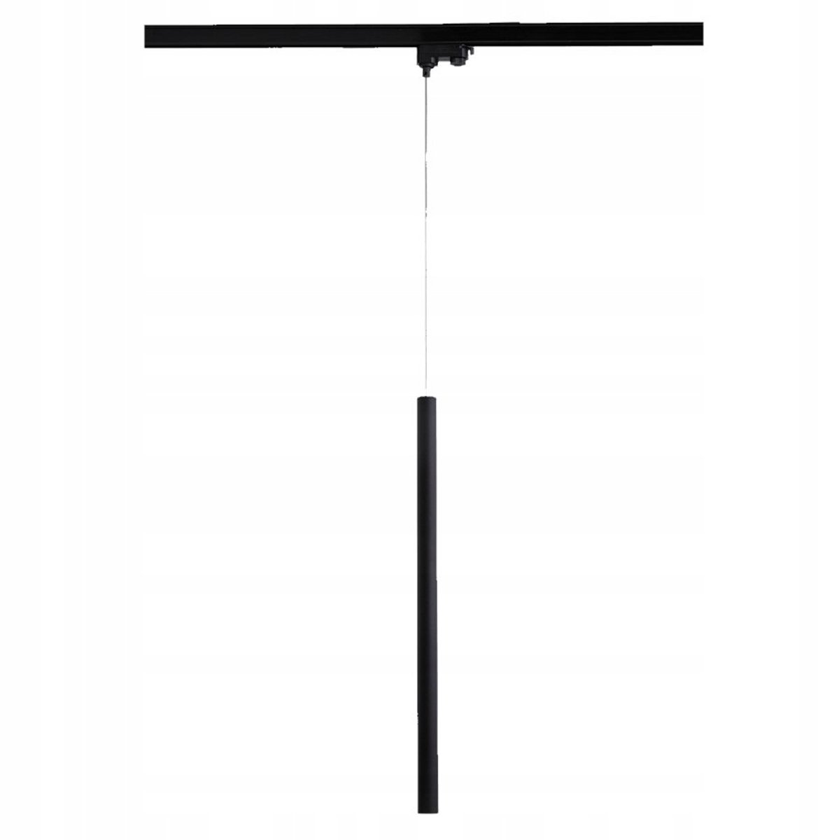 Lungo 1 hanglamp zwart voor 3-fase rail