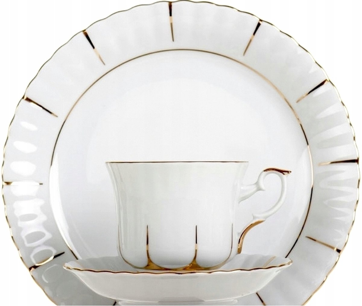 Chodzież Iwona Platte Porseleinen Schotel 19 cm - Decor 0007